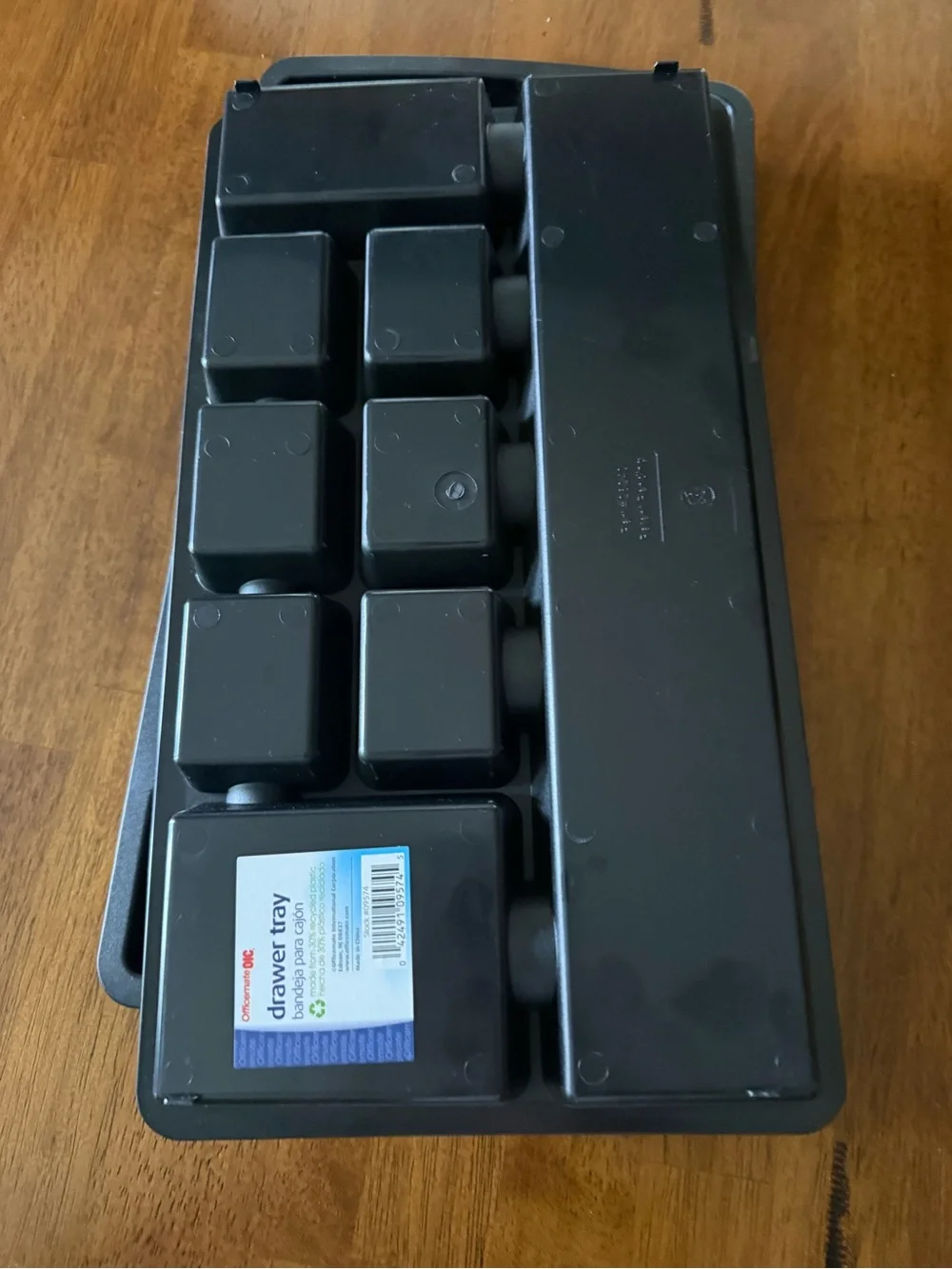 Drawer tray organizer Officemate OIC black set of 2